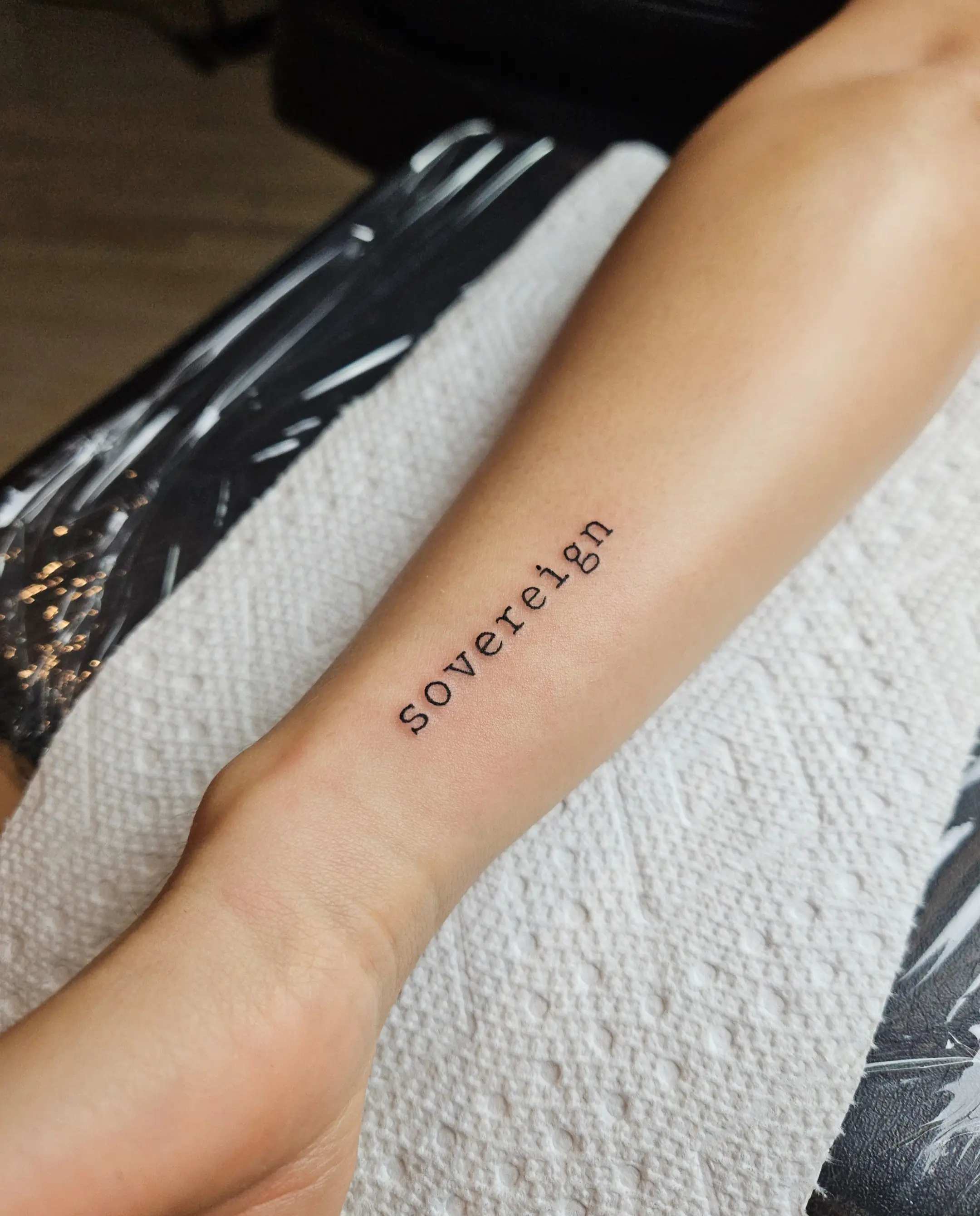 Minimalist sketch-style fine line design draft.